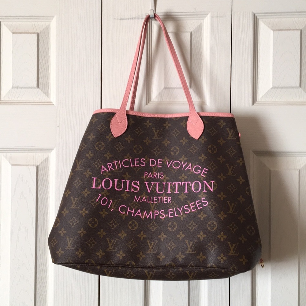 NWOT Brown and Pink Purse